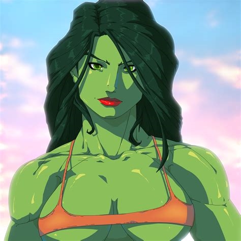 she-hulk sexy art nude